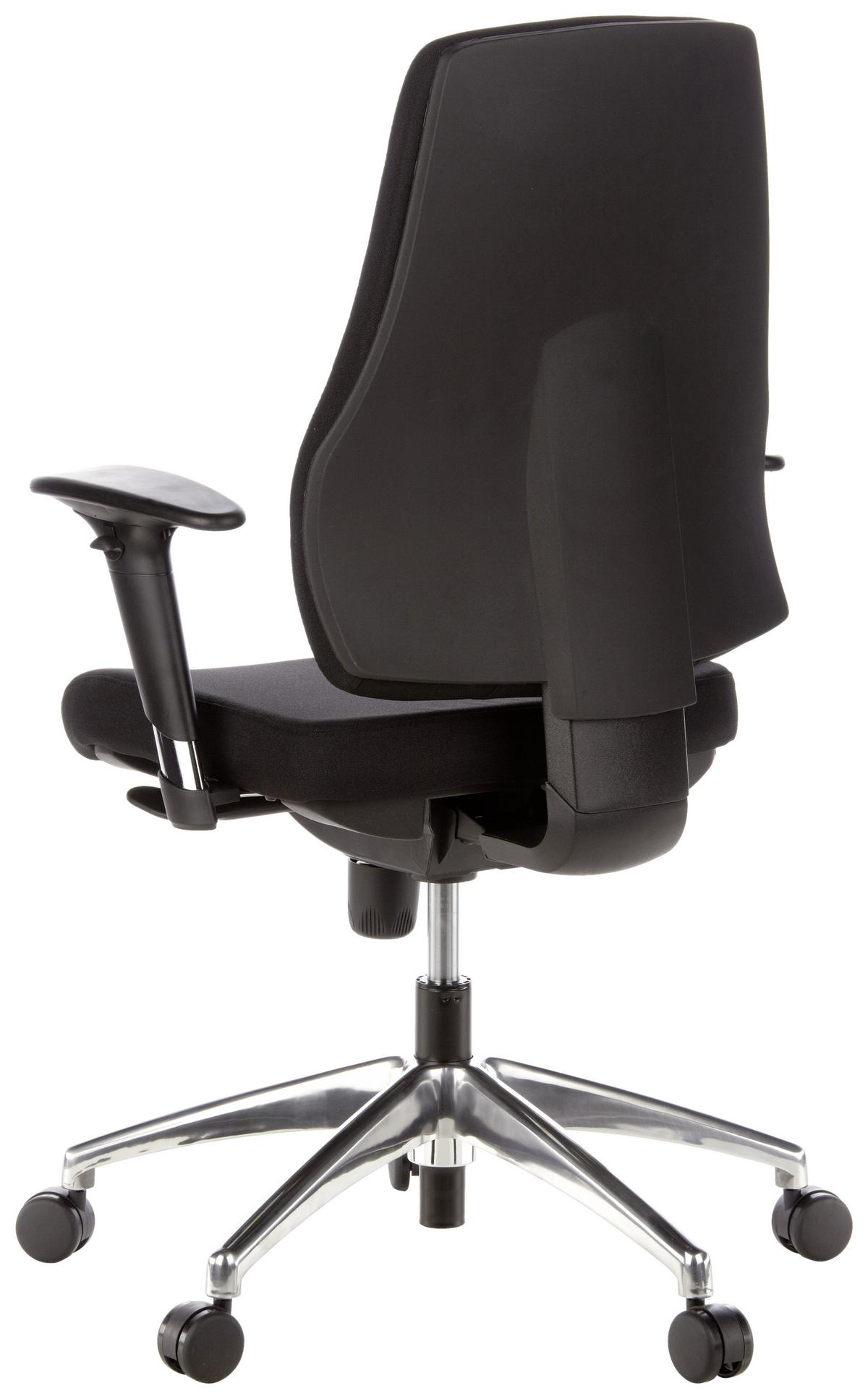 Drehstuhl Pro-Tec 200 Schwarz - Schwarz, MODERN, Kunststoff/Textil (60/126/45cm) - MID.YOU