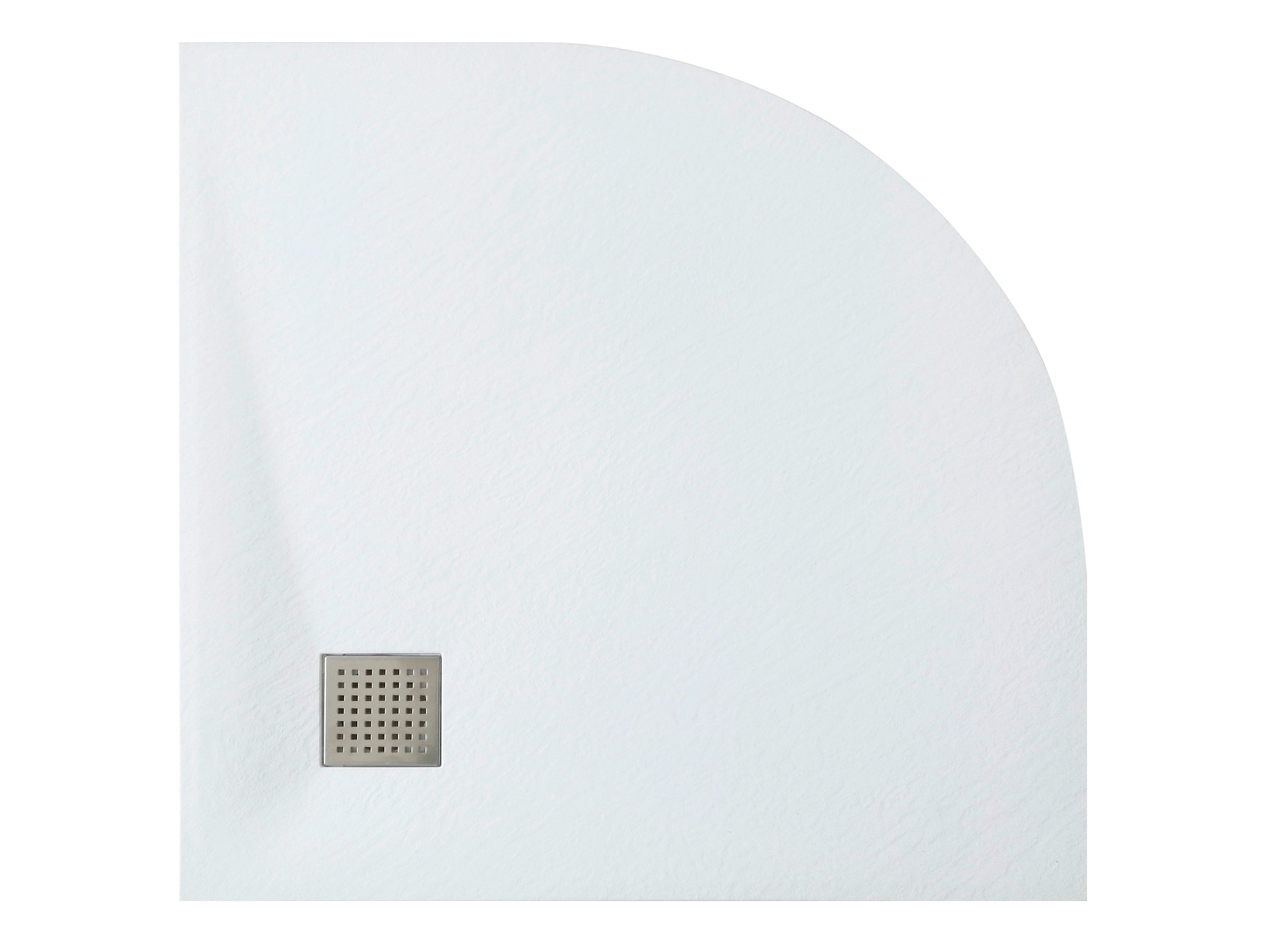 Duschtasse Smc Brausetasse 90x90cm - Weiß, KONVENTIONELL, Kunststoff (90/2,6/90cm) - Sanotechnik