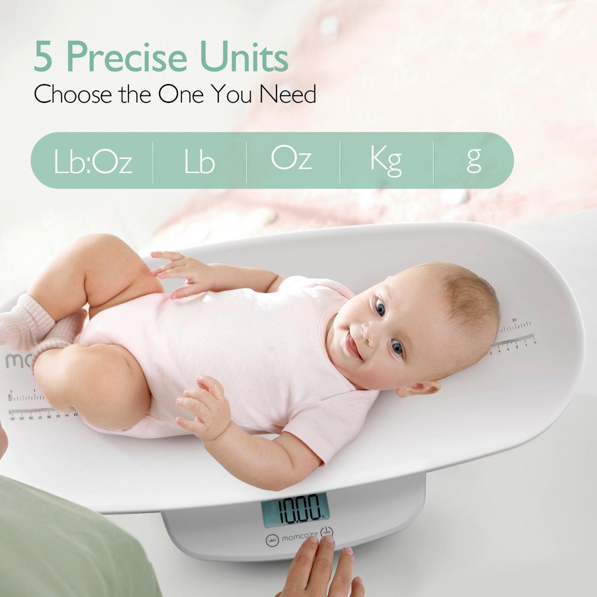 Babywaage weiß - Weiß, Basics, Kunststoff (18/11,2/5,5cm) - Momcozy