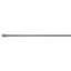 Vitragenstange Silberfarben - Silberfarben, KONVENTIONELL, Kunststoff/Metall (80cm) - Ombra Vitragenstange Silberfarben - Silberfarben, KONVENTIONELL, Kunststoff/Metall (80cm) - Ombra
