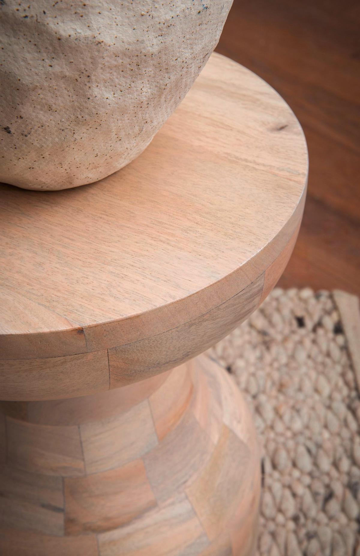 Beistelltisch Braun B: 30 Cm - Braun, Design, Holz (30/30/42,5cm) - Livetastic