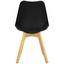 Stuhl-Set Woody 4-Er Set Schwarz - Schwarz/Naturfarben, MODERN, Holz/Kunststoff (48/83/48cm) - Livetastic Stuhl-Set Woody 4-Er Set Schwarz - Schwarz/Naturfarben, MODERN, Holz/Kunststoff (48/83/48cm) - Livetastic