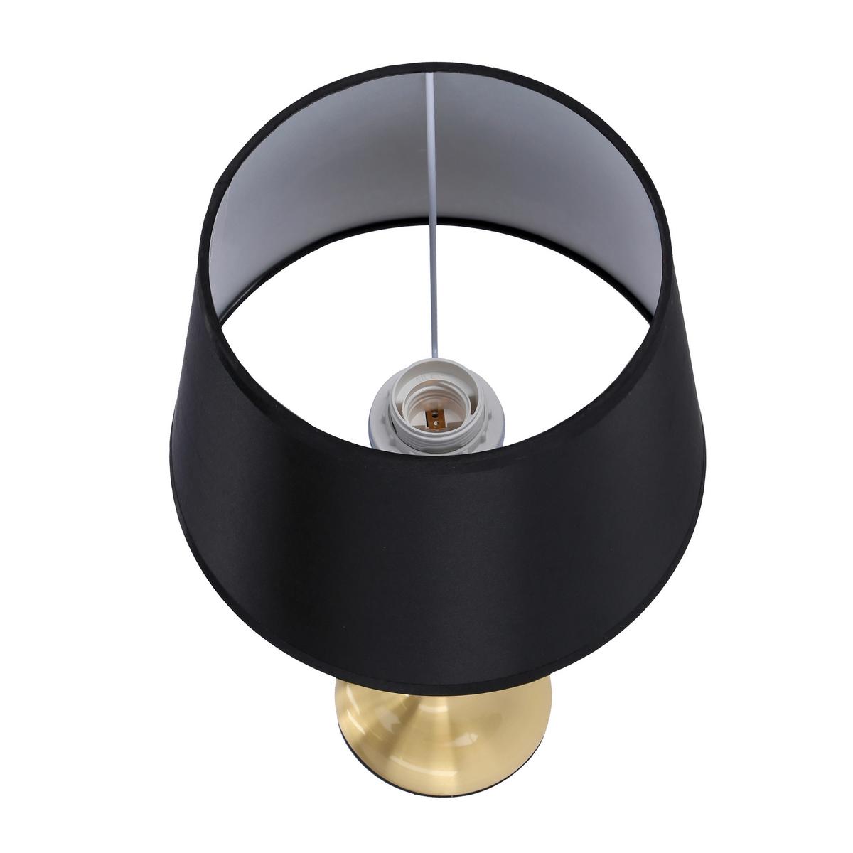 Tischleuchte Prima - Gelb/Grau, KONVENTIONELL, Metall (24/24/40cm)
