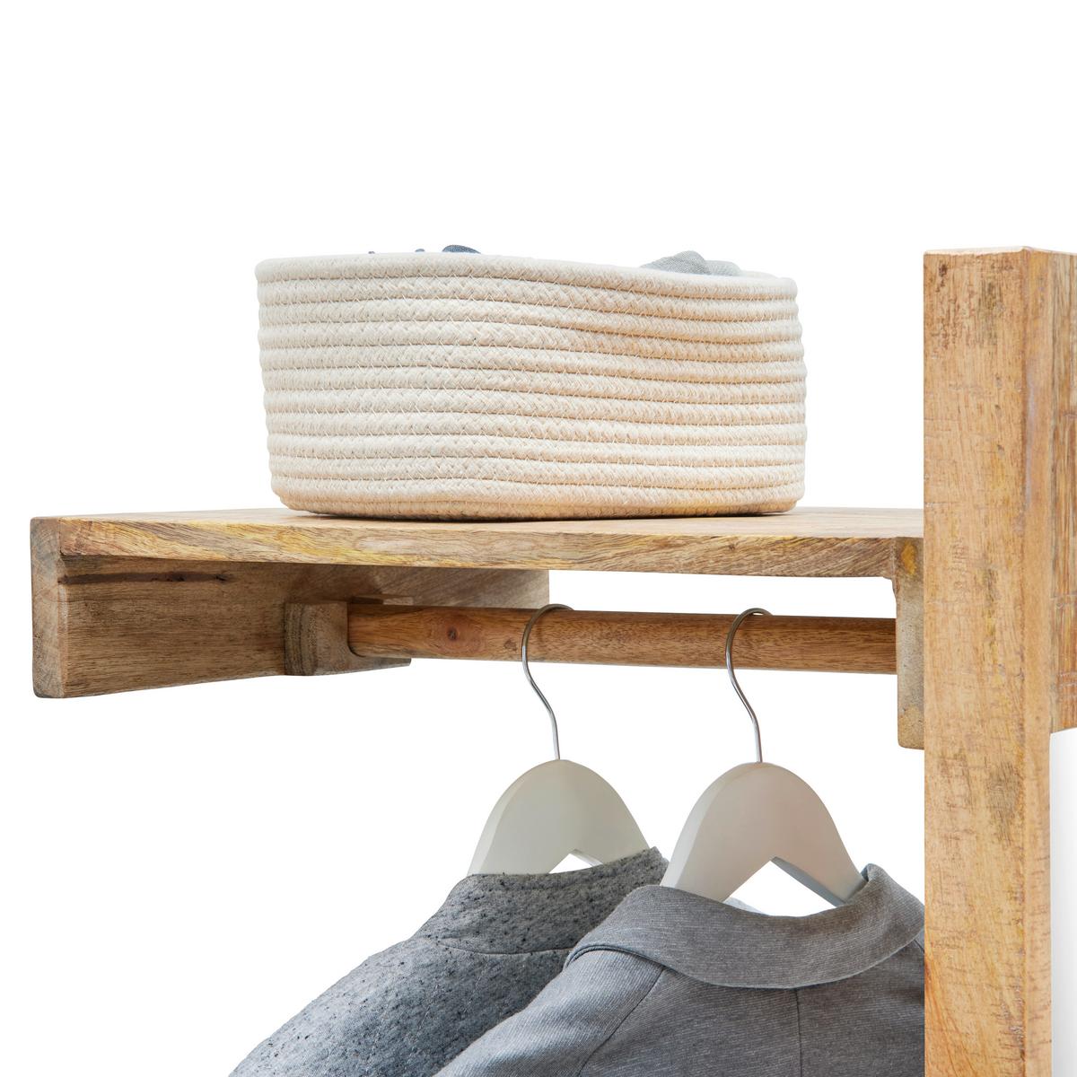 ŠATNÍ PANEL EVEREST -EXKLUSIV- - přírodní barvy, Natur, dřevo (40/200/47cm) - Mömax