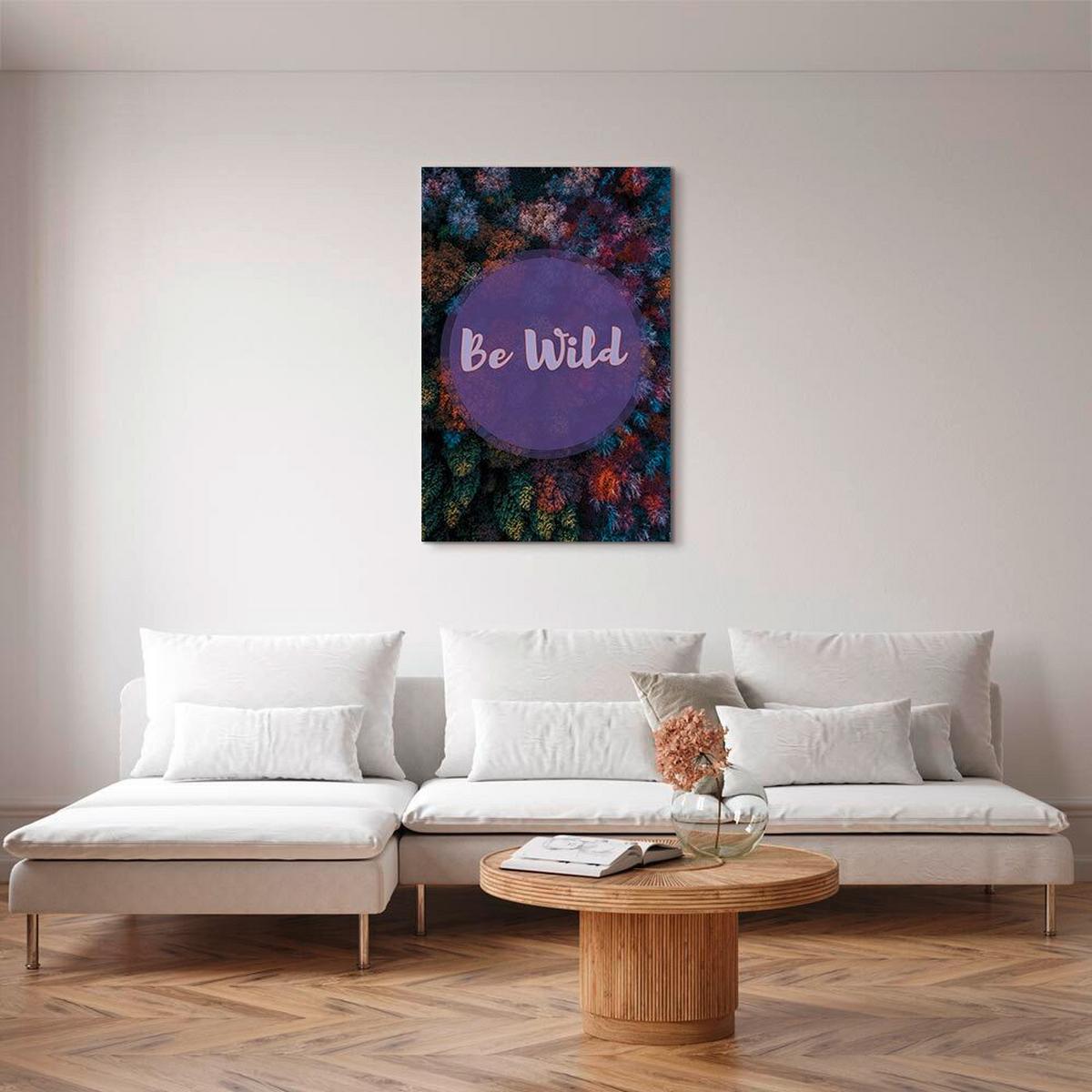 Leinwandbild Multicolor B: 40 Cm - Multicolor, Basics, Holzwerkstoff/Textil (40/60/1,2cm) - artgeist