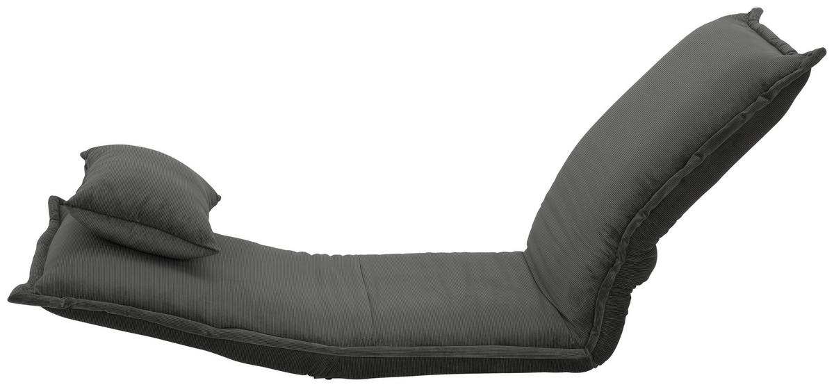 Schlafsessel Jan - Silberfarben/Grau, MODERN, Textil (77/73/87cm) - MID.YOU