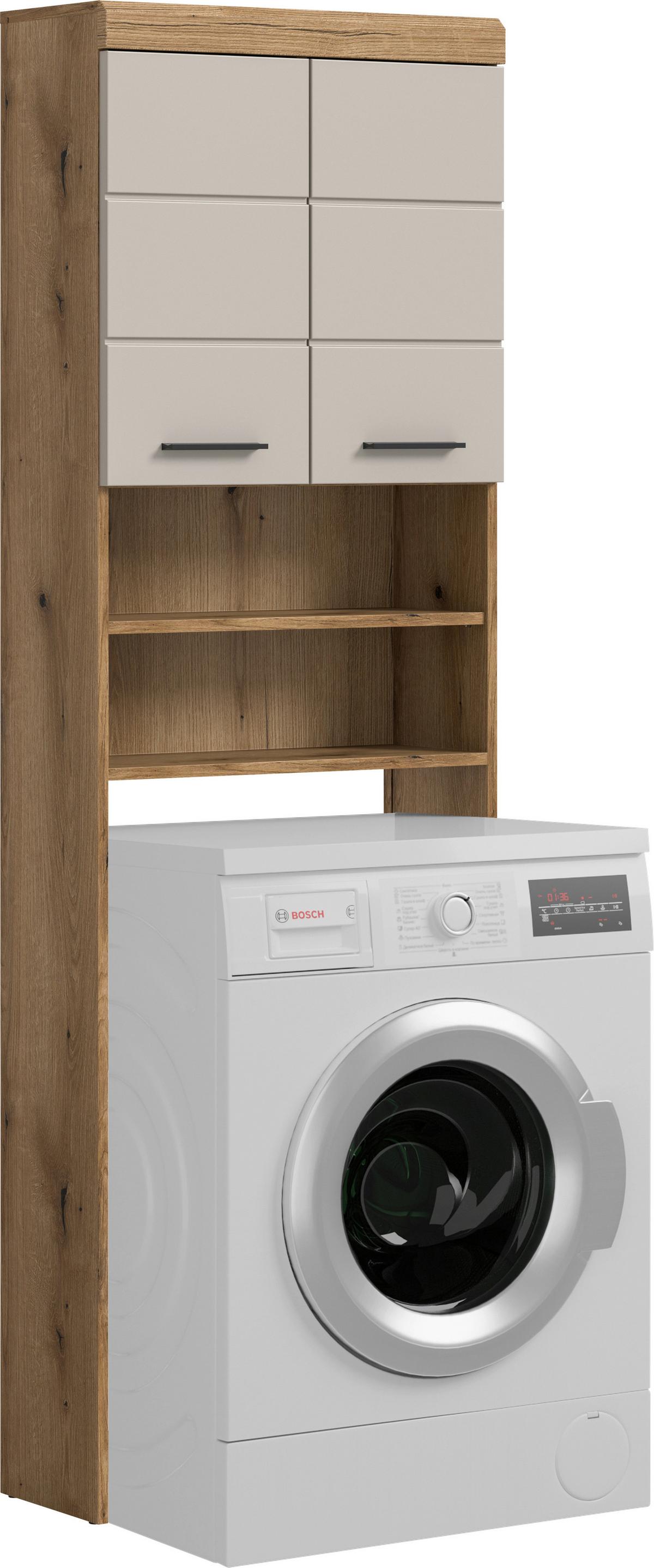 Waschmaschinenschrank Scout Kaschmir/Naturfarben B: 63 cm - Kaschmir/Naturfarben, MODERN, Holzwerkstoff (63/191/34cm) - MID.YOU