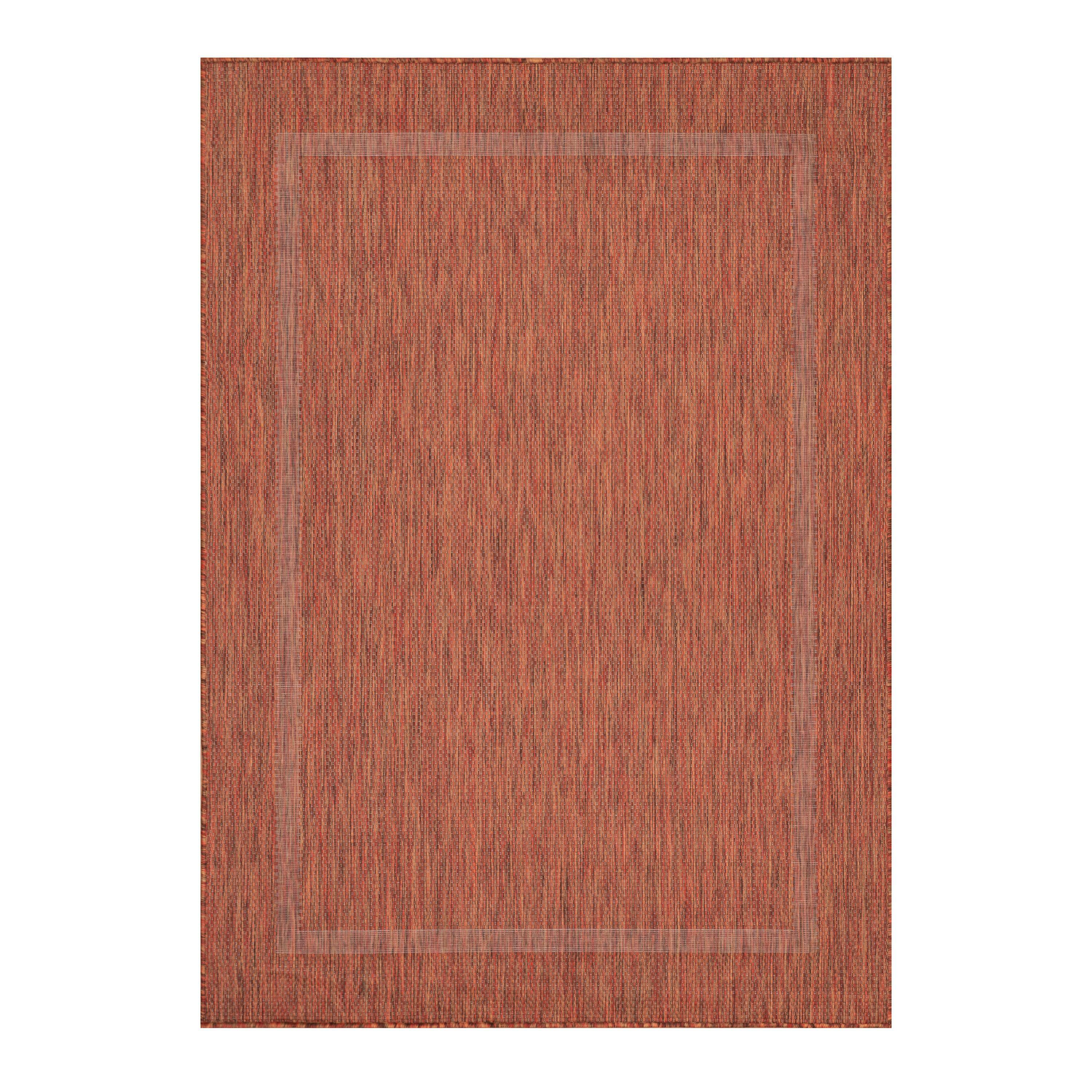 Flachwebteppich Relax - Kupferfarben, Basics, Textil (120/170cm) - Novel