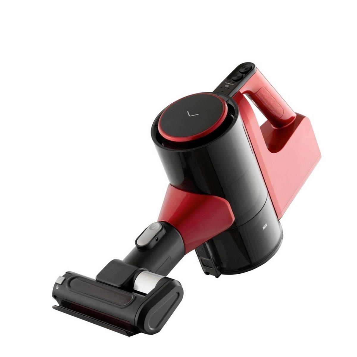 Bodenstaubsauger Beutellos - Rot, Basics, Metall