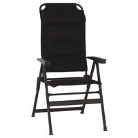 Campingstuhl Klappbar Mit Armlehnen - Anthrazit, KONVENTIONELL, Textil/Metall (61/121/76cm) - Siena Garden