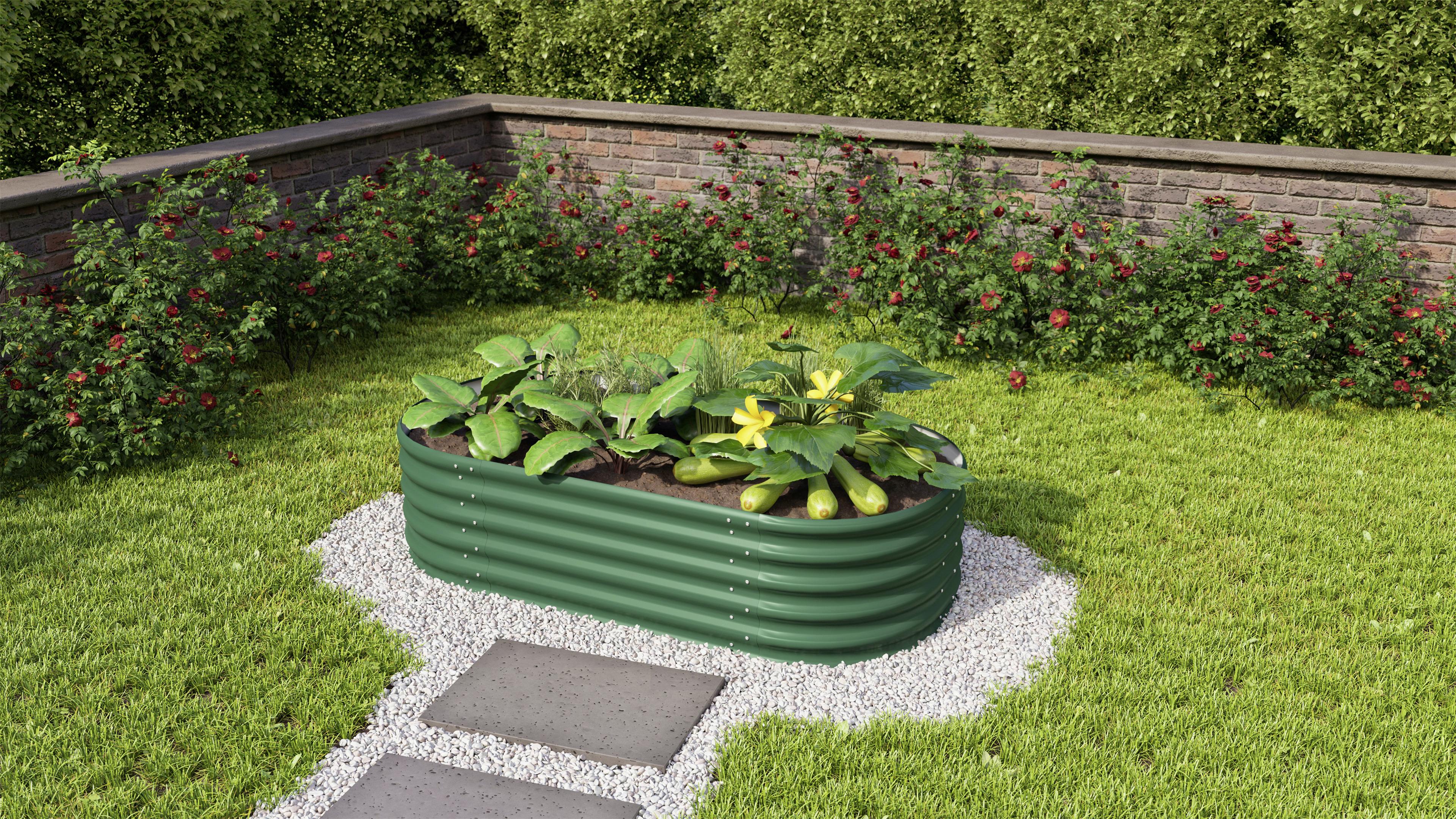 Metall • Rot • Wandstärke ca. 0,65 cm • B/H/T: ca. 82,1/40,1/162,1cm • einfacher Zusammenbau