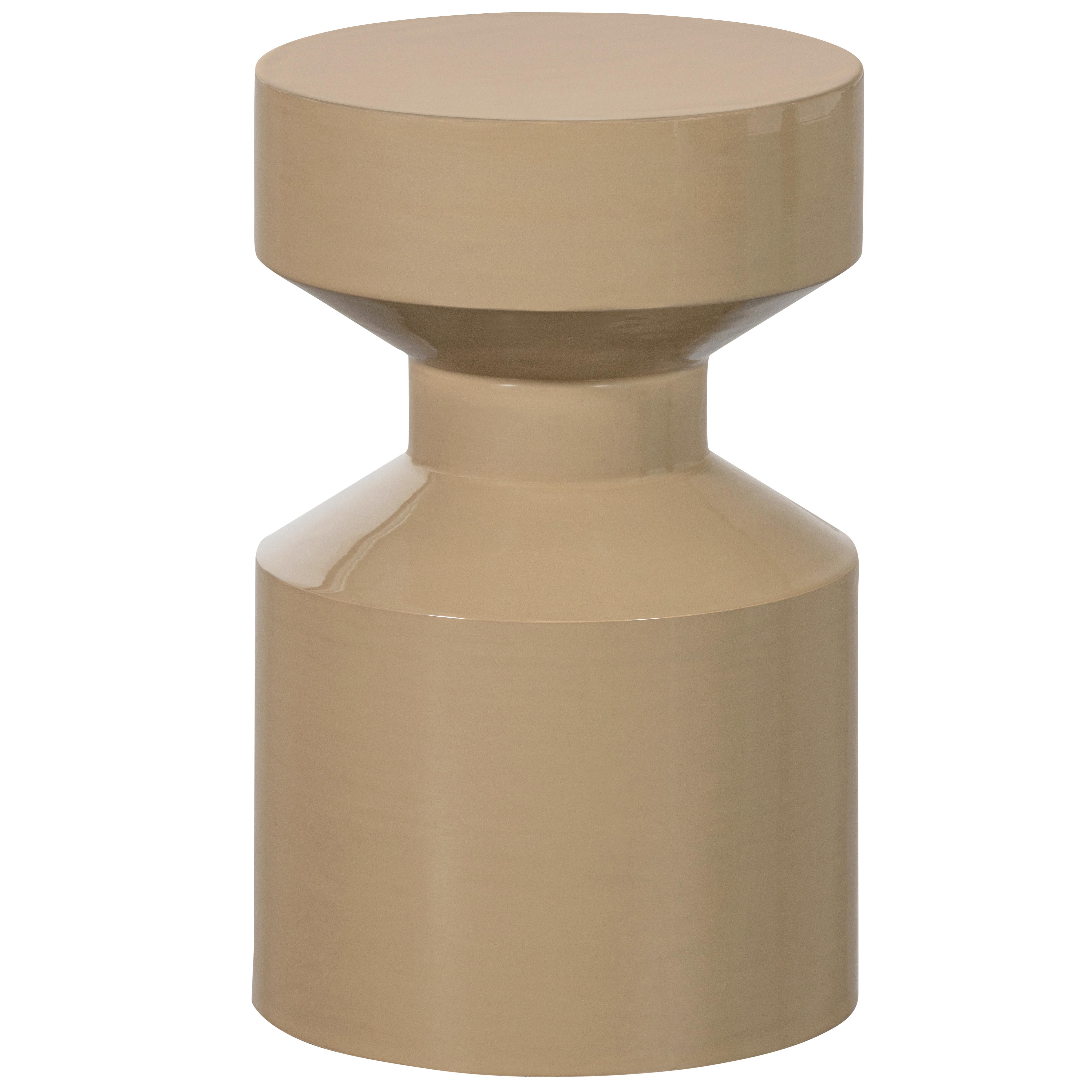 Beistelltisch Ferry Braun B: 30 cm - Braun, Design, Metall (30/30/47cm) - Livetastic