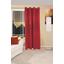 Ösenvorhang Sybille - Rot, KONVENTIONELL, Textil (140/245cm) - OMBRA