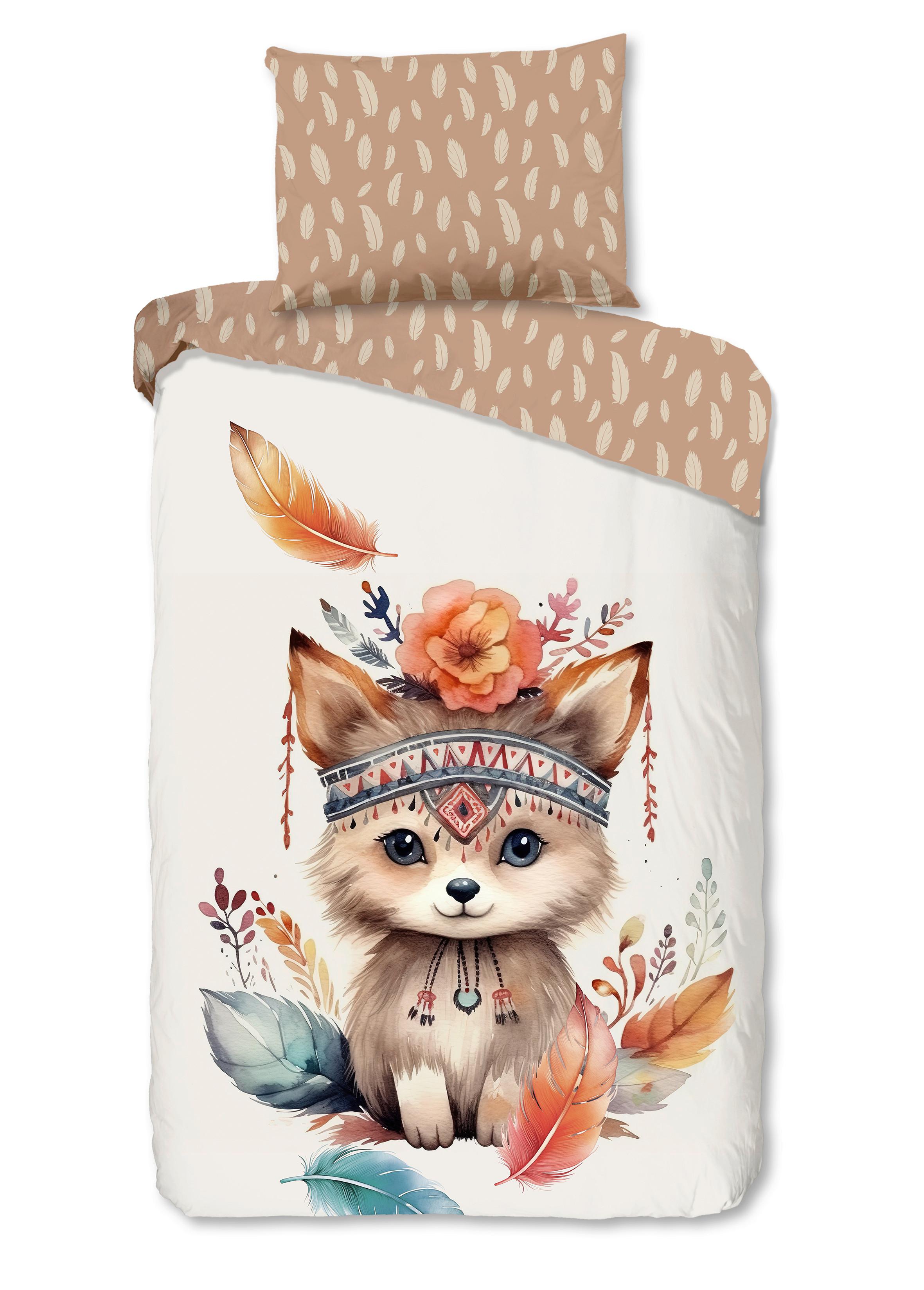 KINDERBETTWÄSCHE HAY - Hellrosa/Multicolor, Trend, Textil (140/200cm)