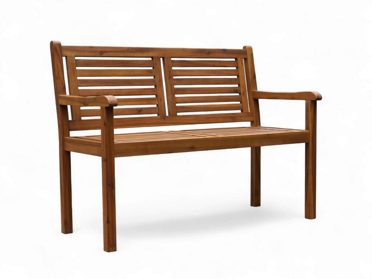 Gartenbank Ph-Aca-2gb-Brown - Akaziefarben, Basics, Holz (119/57/90cm)