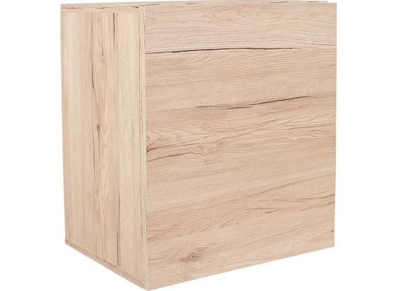Nástenný Regál Geno Ger01 - farby dubu, Moderný, kompozitné drevo (50/51/28cm) Nástenný Regál Geno Ger01 - farby dubu, Moderný, kompozitné drevo (50/51/28cm)