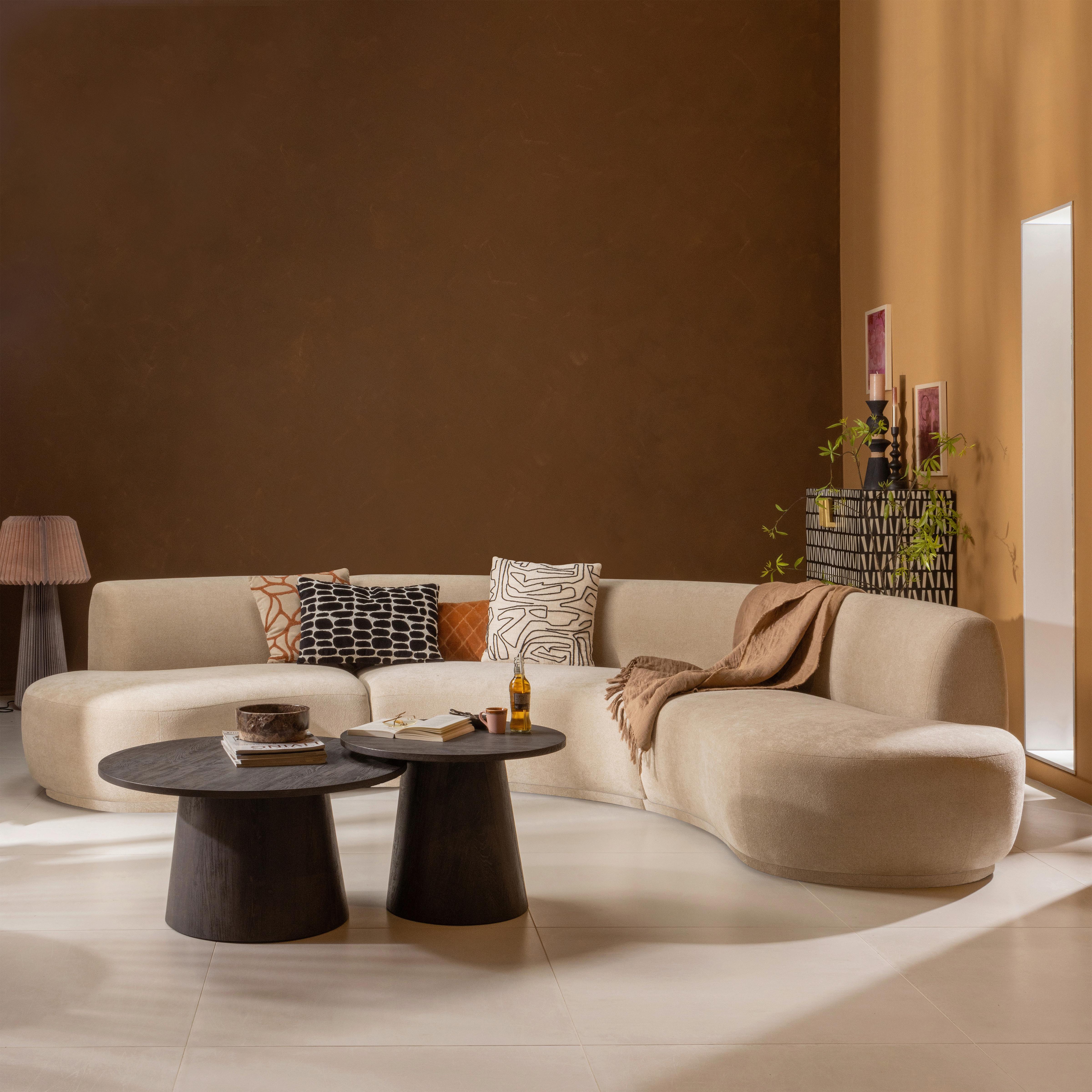 Couchtisch Vito Dunkelbraun D: 60 cm - Dunkelbraun, Design, Holzwerkstoff (60/60/45cm) - Livetastic