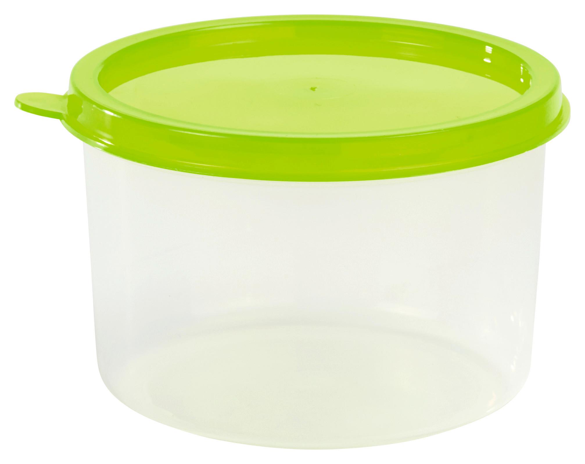 Frischhaltedose Demi ca. 500 ml, Mikrowellengeeignet - Blau/Rot, KONVENTIONELL, Kunststoff (12/7.3cm)