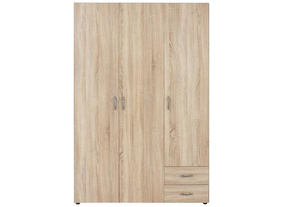Ruhásszekrény Base 3 - Tölgyfa, konvencionális, Faalapú anyag (120/177/52cm) Ruhásszekrény Base 3 - Tölgyfa, konvencionális, Faalapú anyag (120/177/52cm)