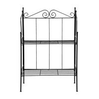 Blumentisch Bph150 - Schwarz, Basics, Metall (56/26/80cm)