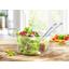 Salatbesteck 2-teilig, Transparent - Transparent, Basics, Kunststoff (9/30cm) Salatbesteck 2-teilig, Transparent - Transparent, Basics, Kunststoff (9/30cm)
