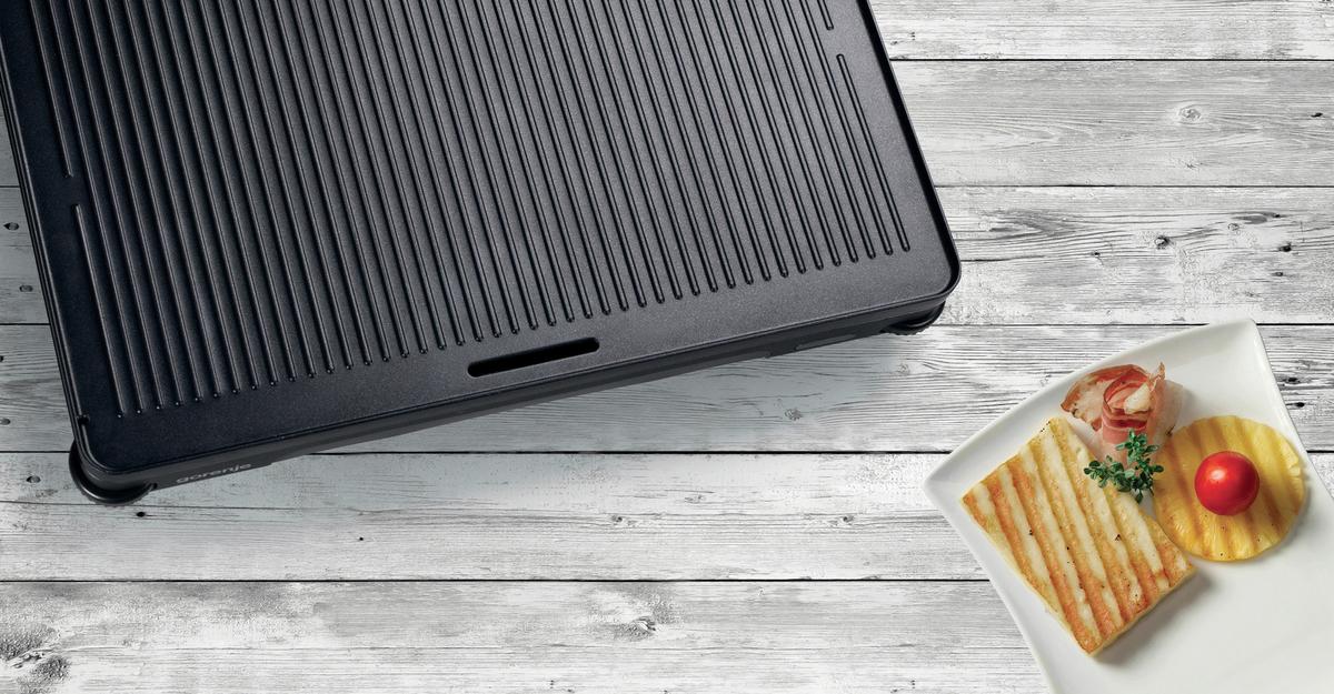 Tischgrill 1800W, Wendeplatten - Schwarz, Basics, Kunststoff/Metall (49/9/32,5cm) - Gorenje