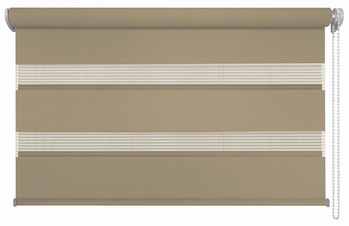 Doppelrollo Braun B: 140 Cm - Braun, Basics, Textil (140/160cm) - Homeware