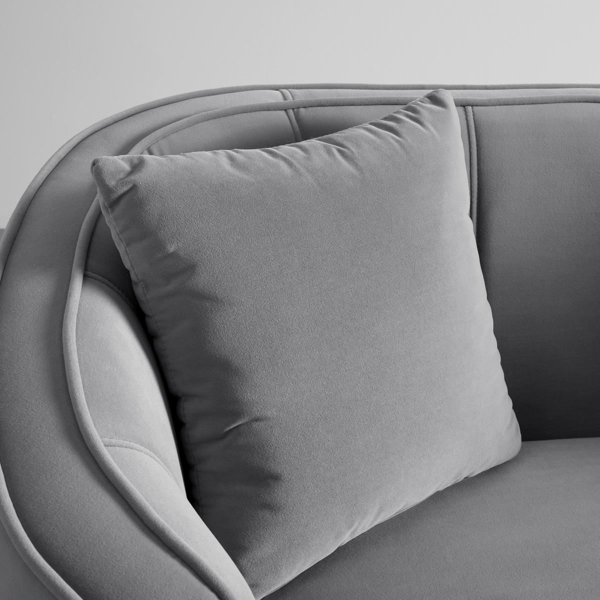 Pohovka HOPE sivá - sivá/prírodná farba, Modern, drevo/textil (141/77/73cm) - Bessagi Home
