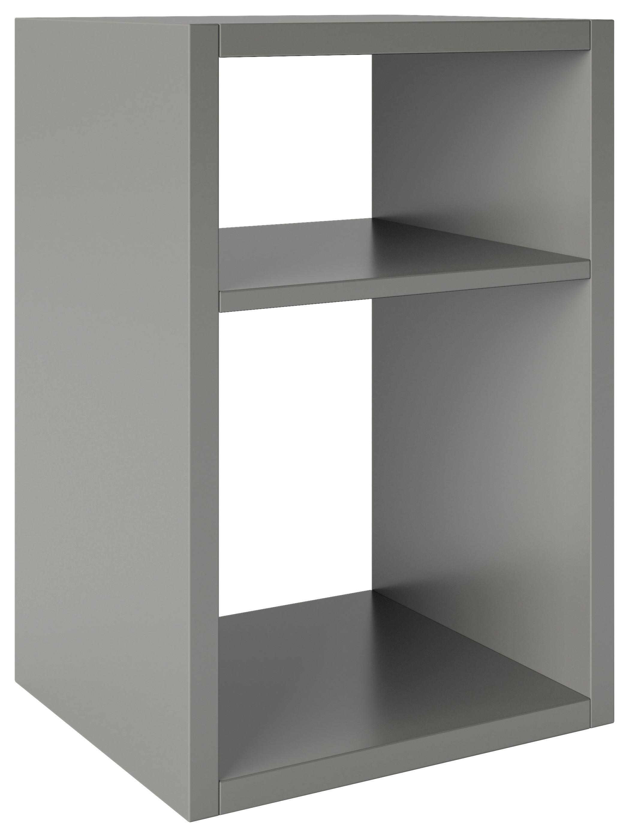 Regal Fortuna B 58cm Grau Fortuna - Grau, Basics, Holzwerkstoff (58/39/34cm) - MID.YOU