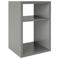 Regal Fortuna B 58cm Grau Fortuna - Grau, Basics, Holzwerkstoff (58/39/34cm) - MID.YOU