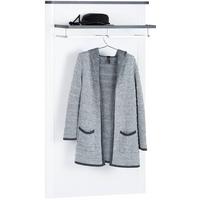 Vešiakový panel ALASSIO - biela, Modern, kompozitné drevo (85/148,5/30cm) - Luca Bessoni