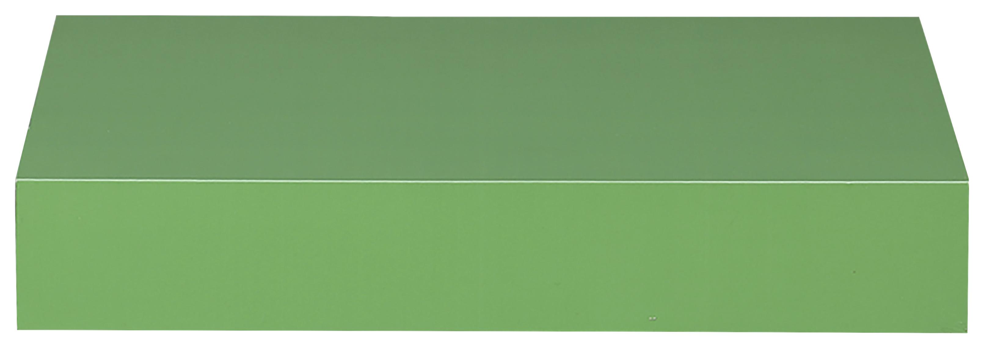 Wandboard Simple B:24cm, Grün - Grün, MODERN, Holzwerkstoff/Kunststoff (23,5/3,8/23,5cm)