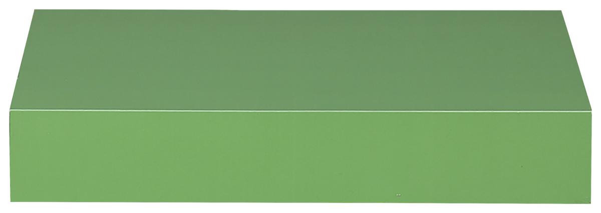 Wandboard Simple B: 23,5 Cm, Grün - Grün, MODERN, Holzwerkstoff/Kunststoff (23,5/3,8/23,5cm)