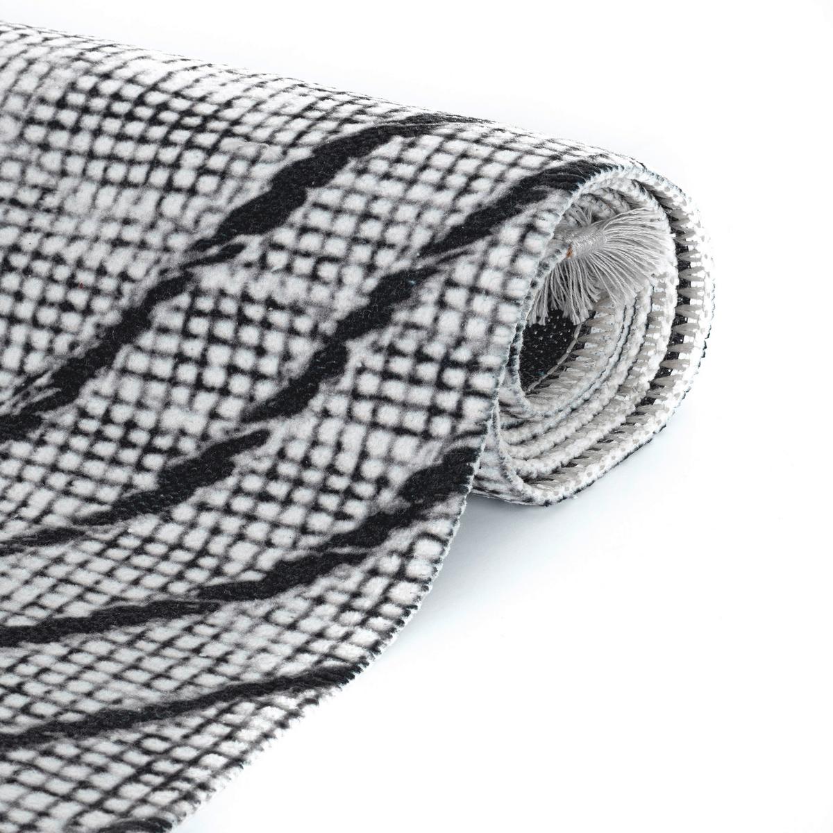 Webteppich Grau Fabius 160x230 Cm - Grau, Natur, Textil (160/230cm)