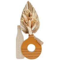 Kunstpflanze Trockenblumen Naturfarben H: 37 cm Sonnfried - Naturfarben, MODERN, Naturmaterialien/Holz (17/37/2,8cm) - Luca Bessoni