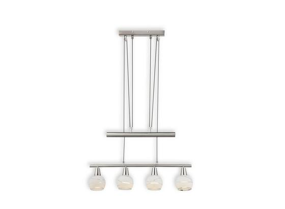 Hängeleuchte Olivia - KONVENTIONELL, Glas/Metall (60/160cm) Hängeleuchte Olivia - KONVENTIONELL, Glas/Metall (60/160cm)