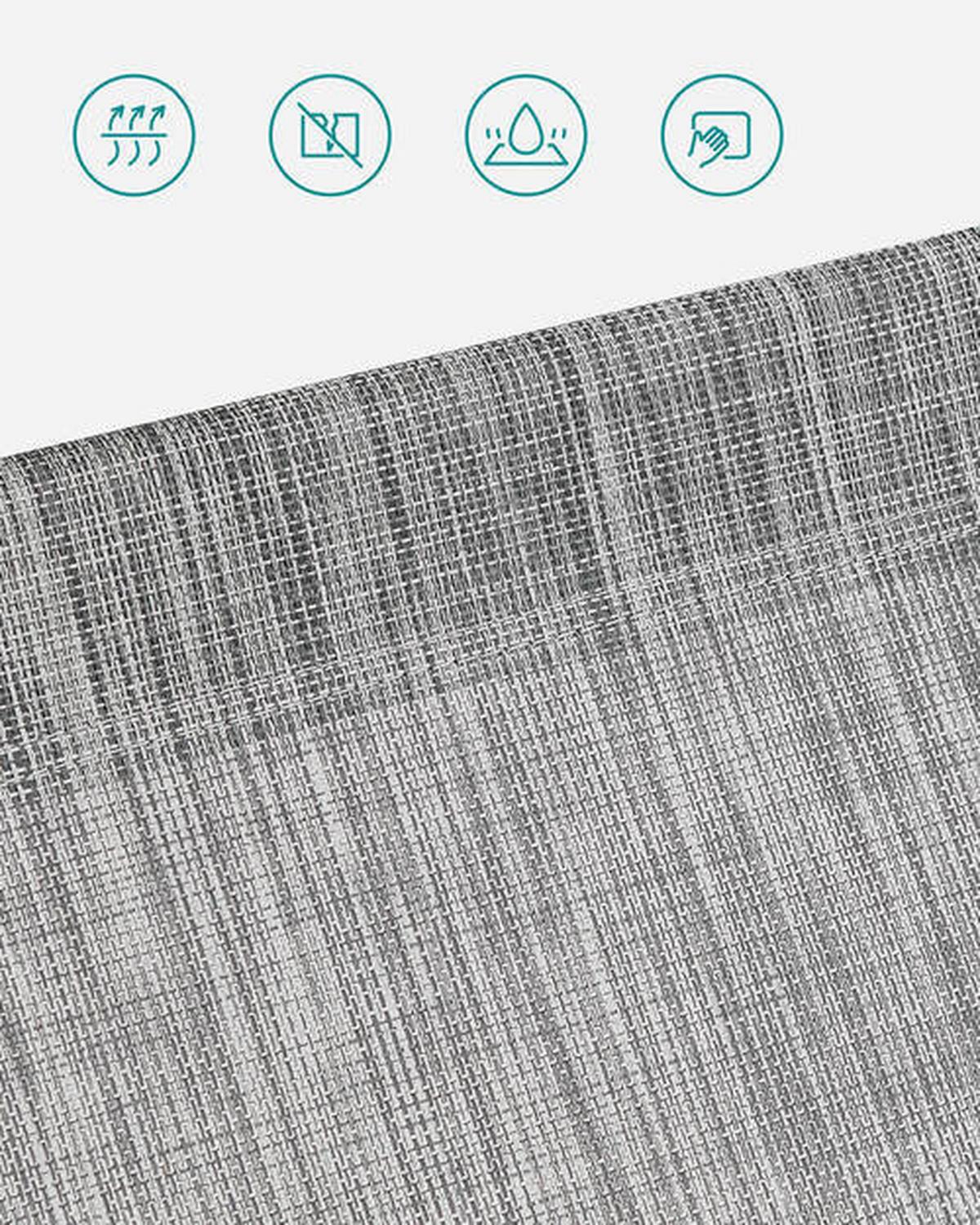 Sonnenliege Grau, Hellgrau inkl. Sonnendach, B: 53 cm - Hellgrau/Grau, Basics, Textil/Metall (53/29.5/193cm) - Modante