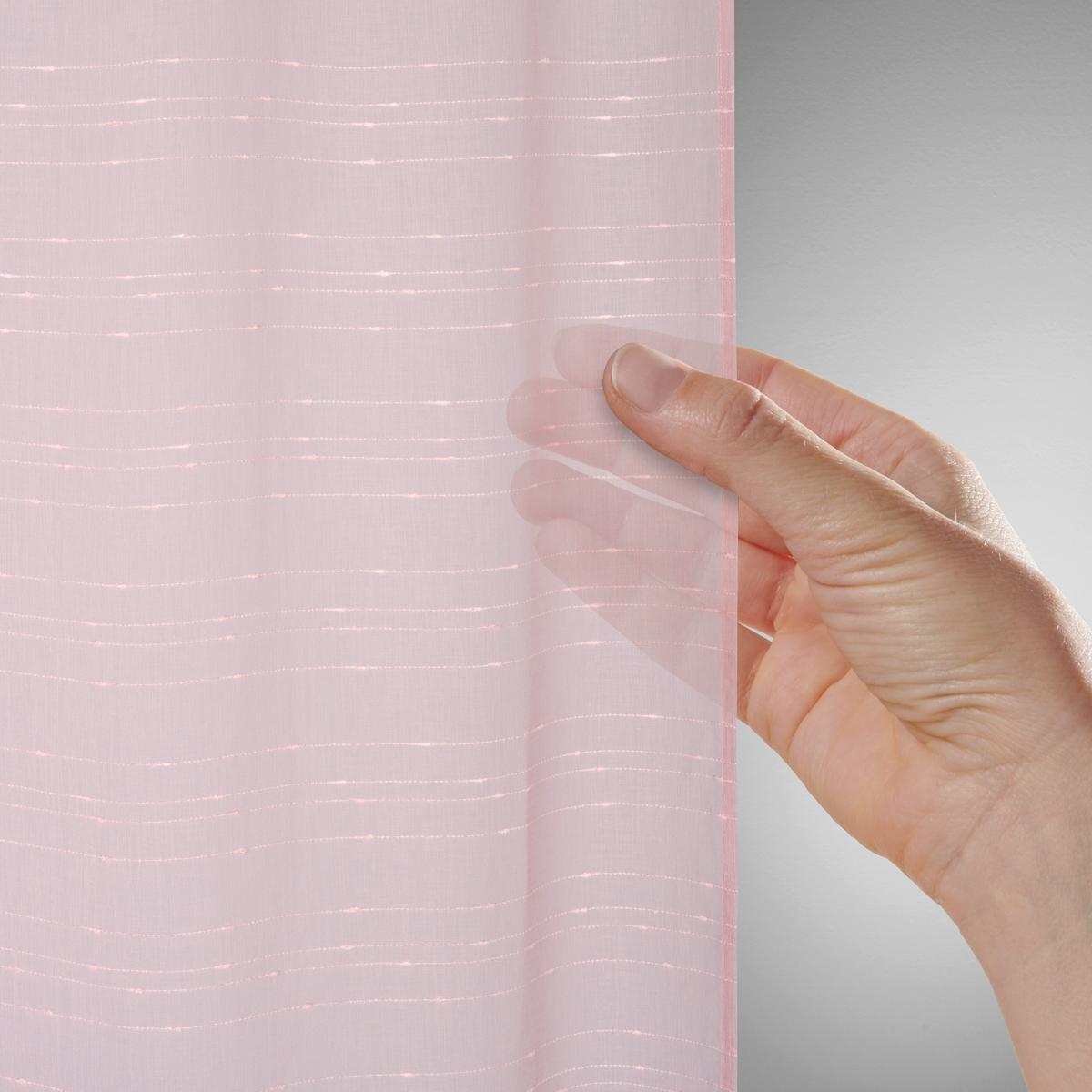 ZÁVĚS S POUTKY IDA - růžová, Konvenční, textil (135/245cm) - Based