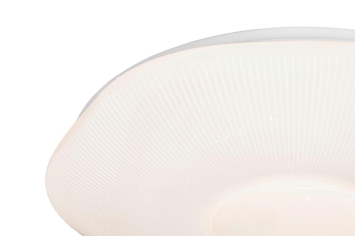 STROPNÍ LED SVÍTIDLO AMPI - bílá, Konvenční, kov/plast (48cm) - Mömax