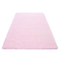 Hochflor Teppich Pink Life 80x150 cm - Pink, Trend, Textil (80/150cm)