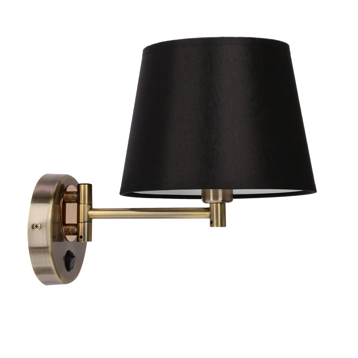 Bilderleuchte 21-27597 Ibis - Schwarz/Bronzefarben, KONVENTIONELL, Kunststoff/Metall (20/29/25cm)