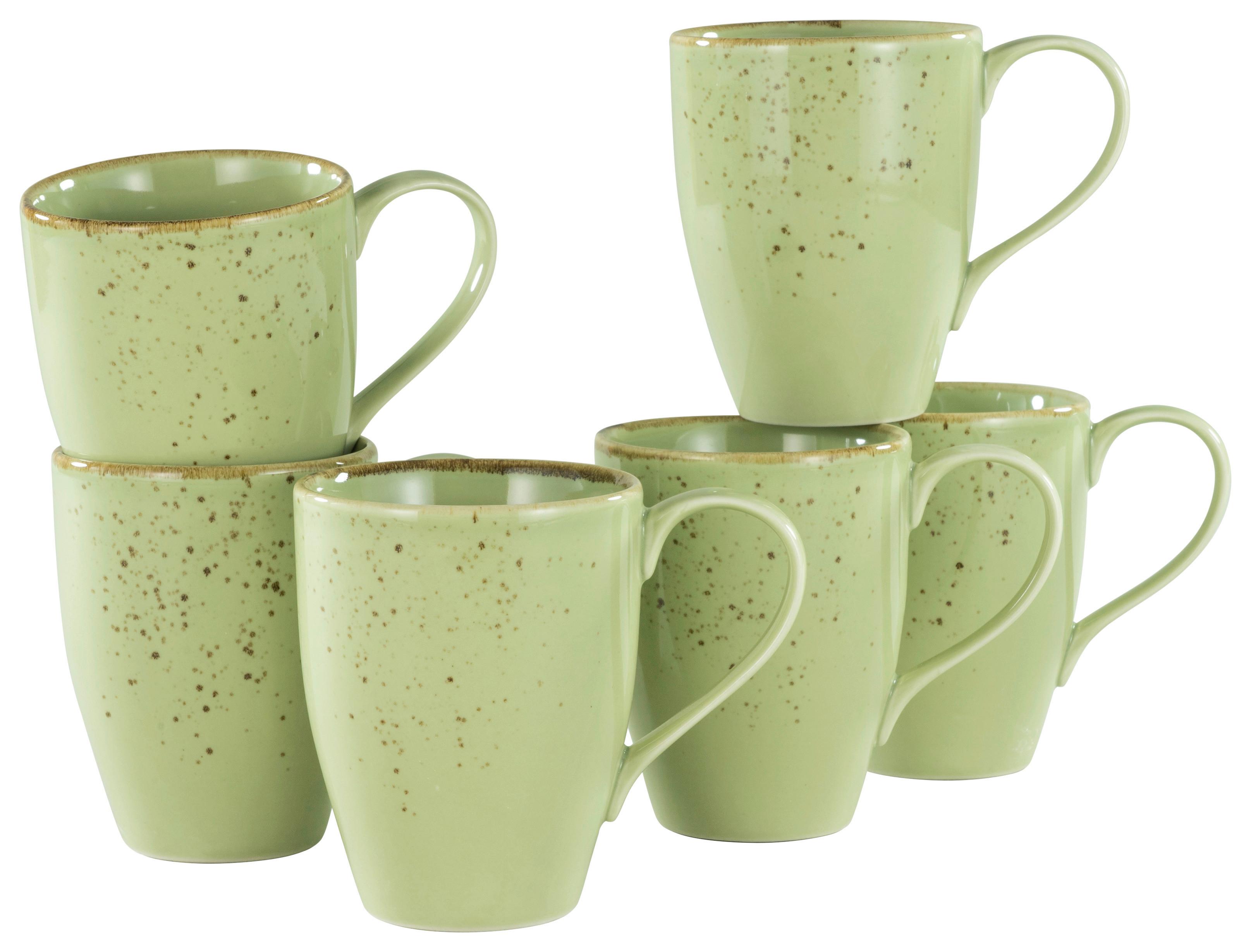 Kaffeebecherset 22053 Nature Collection - Grün, Trend, Keramik (300ml) - Creatable