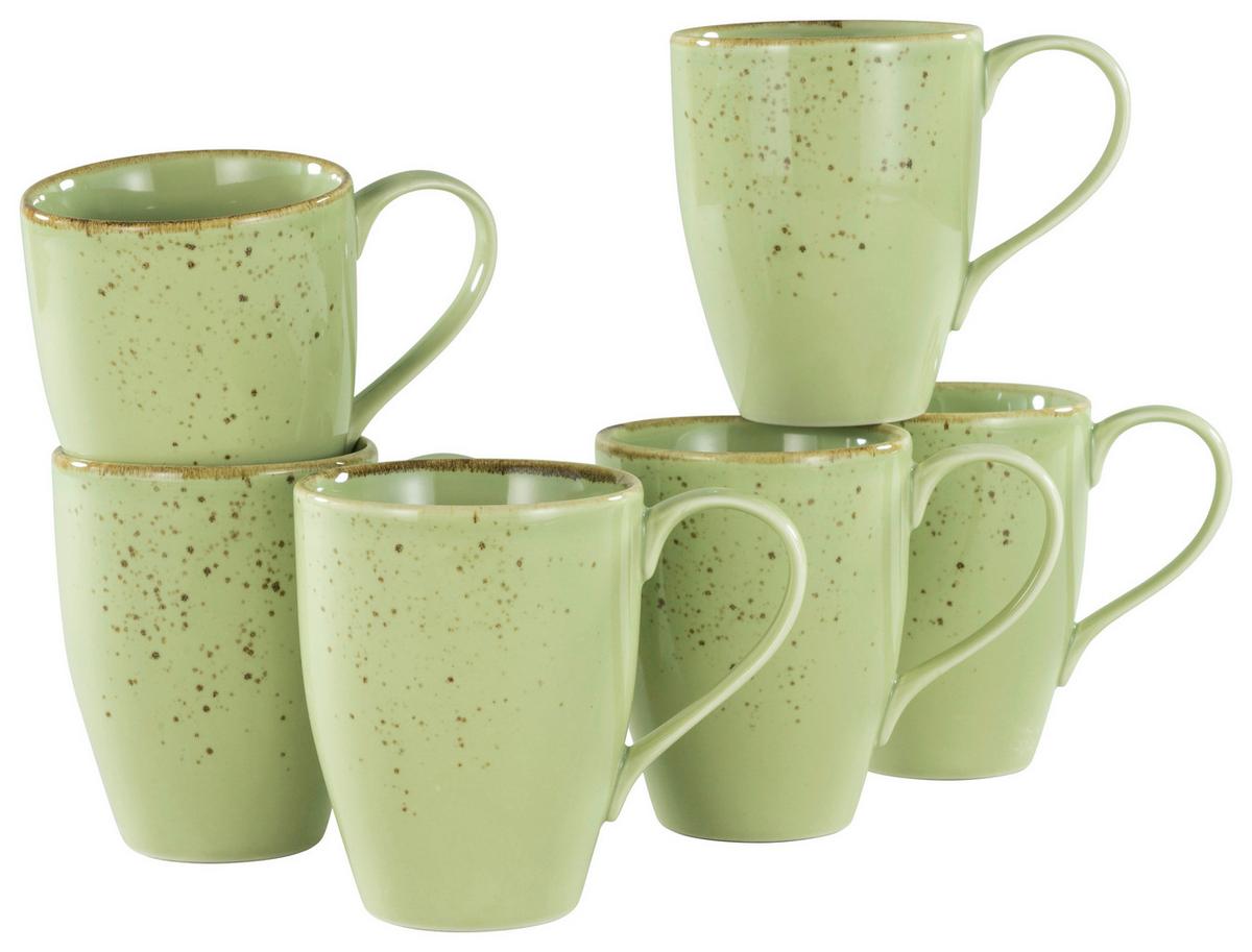 Kaffeebecherset 22053 Nature Collection - Grün, Trend, Keramik (300ml) - Creatable