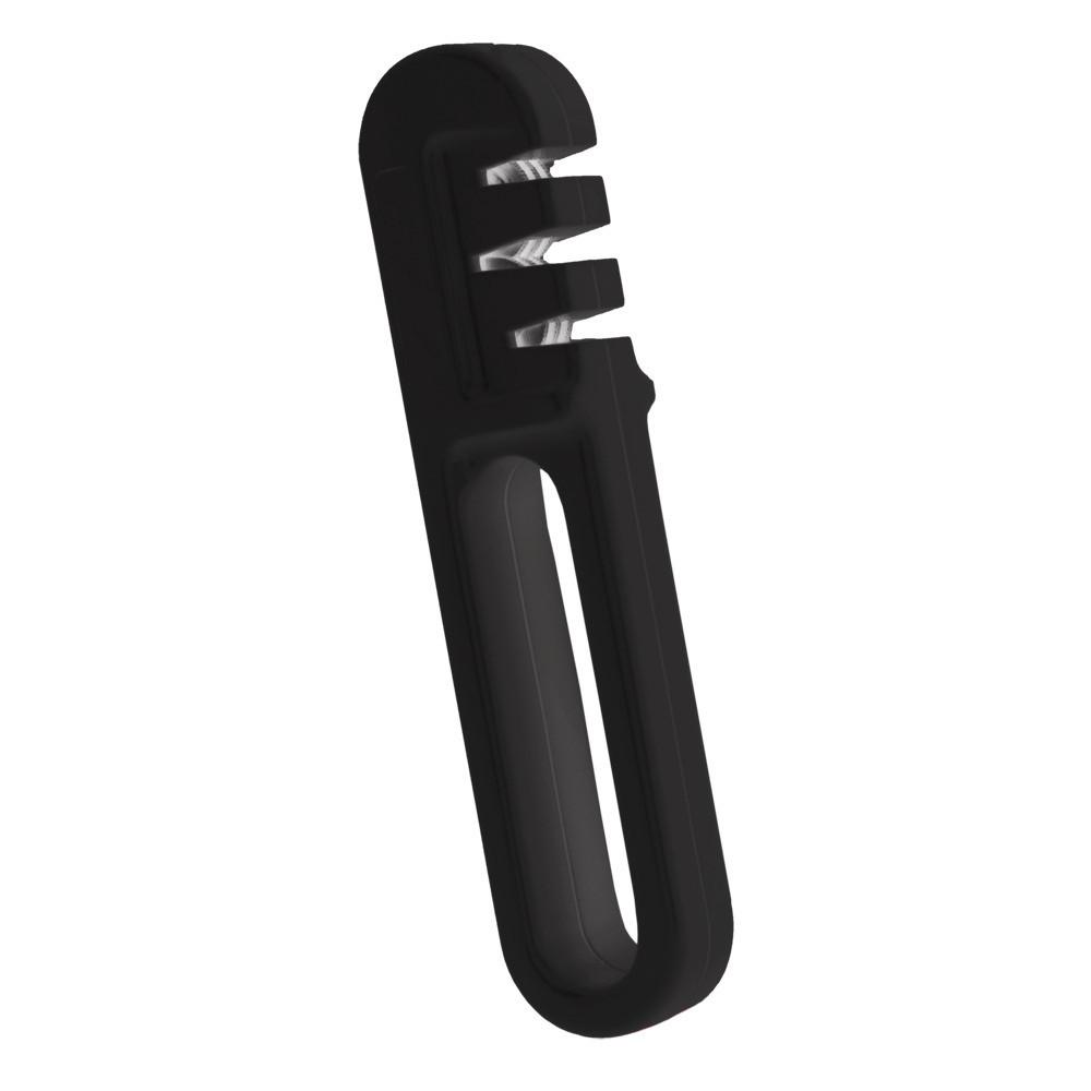 Messerschärfer Marena Schwarz L: Ca. 19 Cm - Schwarz, Basics, Kunststoff/Metall (19,00cm) - Metaltex