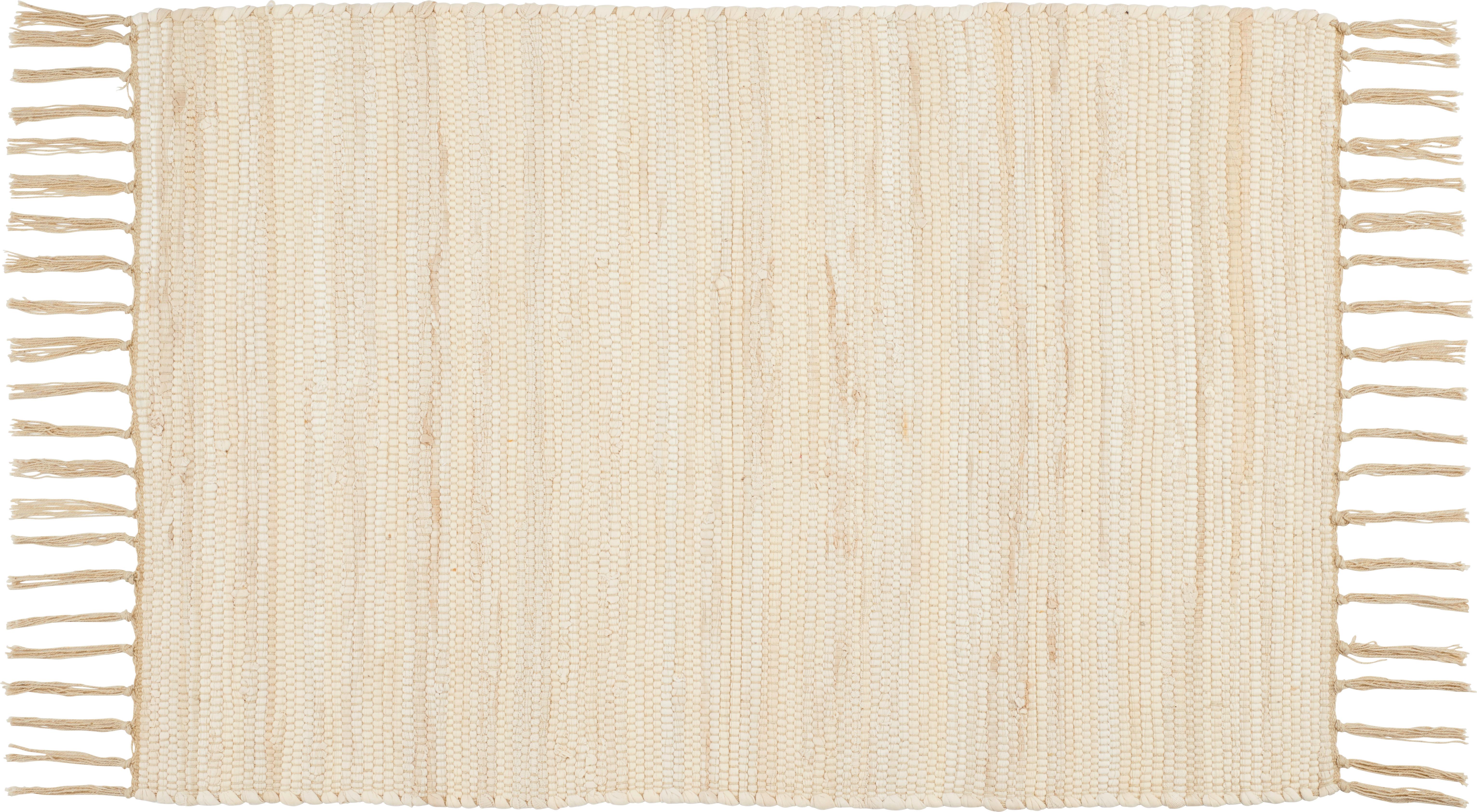 HADROVÝ KOBEREC Julia 1, 60/90cm, krémová - krémová, Romantický / Rustikální, textil (60/90cm) - Modern Living