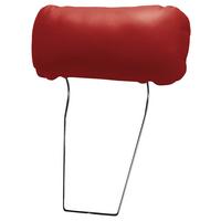 Kopfstütze Nordic, Rot B: 43 cm - Rot, Design, Leder/Textil (43/18/15cm) - Livetastic