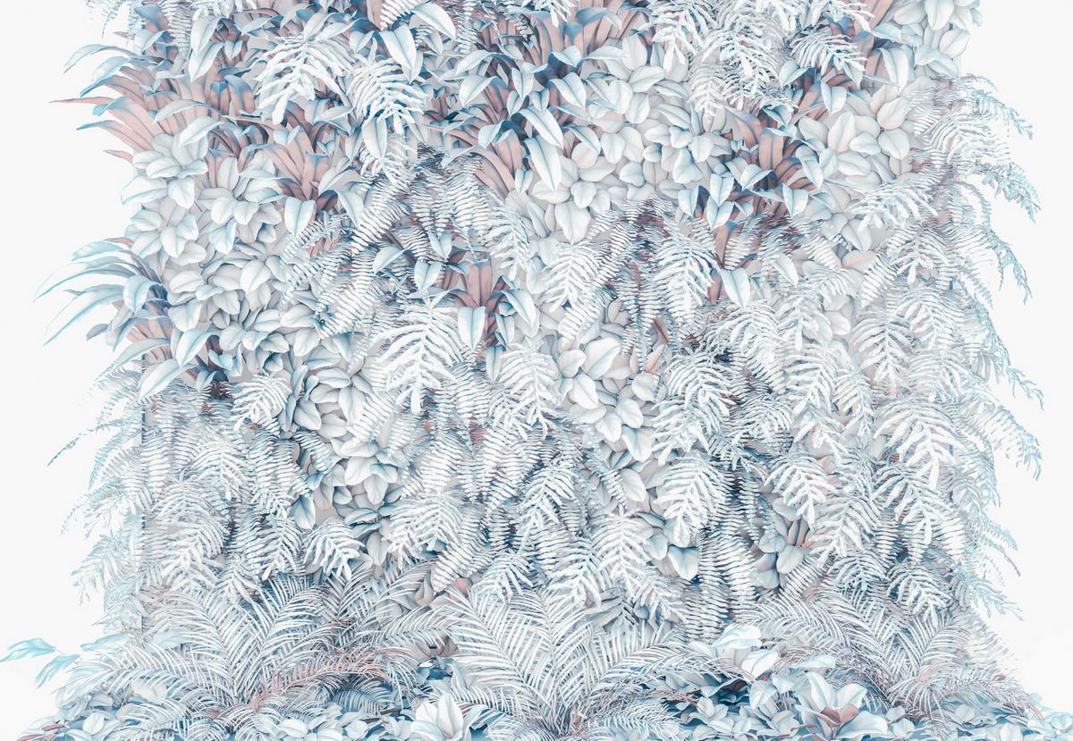 Fototapete Vertical Garden - Natur, Papier (368/254cm)