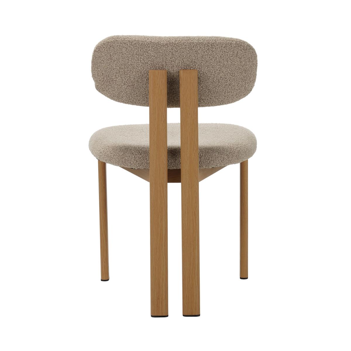 STUHL-SET Miyo Sandfarben B: 50cm - Sandfarben, MODERN, Textil/Metall (50/80/52cm) - Livetastic