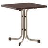 Gartentisch Klappbar Holzwerkstoff/metall L 70 Cm - Champagner/Mokka, MODERN, Holzwerkstoff/Metall (70/70/72cm) - Sieger