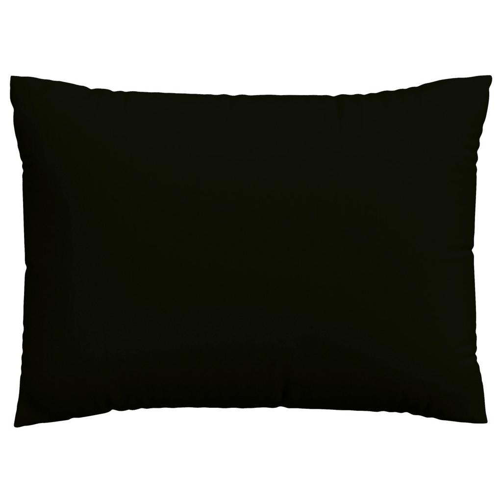 Kissenbezug Knitted 60x80 cm Jersey Schwarz